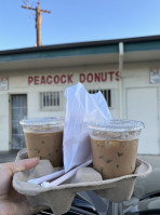 Peacock Donuts food