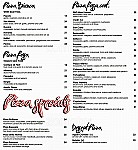 Pizzeria Bellucci - La Piazza menu