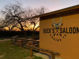 Buck's Saloon outside