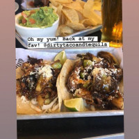 Dirty Taco Tequila food