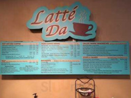 Latte' Da Coffe House menu