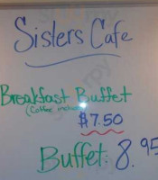 Sisters Cafe food
