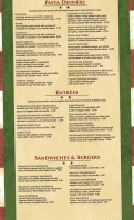 Vinny's Pizza menu