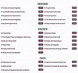 Pioneer Seafood Restaurant menu