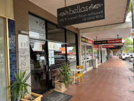 Bellas Cafe Licensed Italian outside