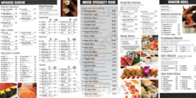 Sushi Grove menu