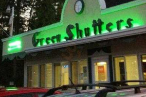 Green Shutters inside