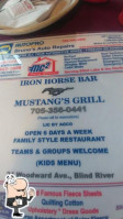 Iron Horse Inn/mustangs Grill food