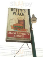 Betty's Place menu