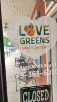 Love Greens outside