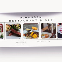 A.hansen Restaurant Bar food