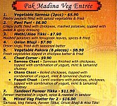 Pak Madina Indian Pakistani Cuisine unknown