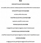 Paesanella Food Emporium menu