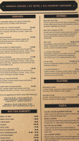 Oil Country Taphouse menu