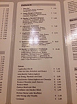 Café Wacker menu