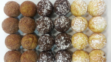 Aebleskivers And Philly Express food