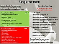 One Tea Lounge and Grill menu