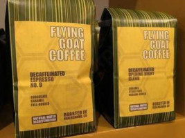 Flying Goat Coffee menu