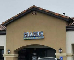 Coachs Sports Grill outside