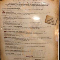 Grover T's Bbq menu