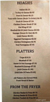 Colarusso's Bistro menu