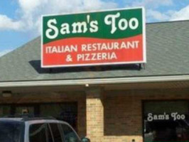 Sam's Too Italian Pizza food