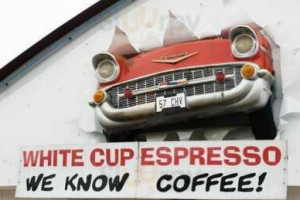 White Cup Espresso outside