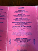 Lazy Flamingo Rawbar Grill menu