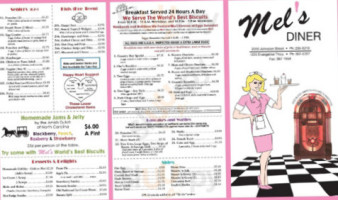 Mel’s Diner Part Ii menu