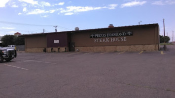 Pecos Diamond Steakhouse outside