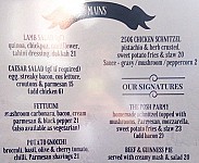New Hampton Bar And Bistro menu