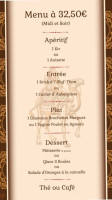 Le Dromadaire Gourmand menu