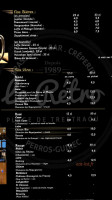 Le Galion menu