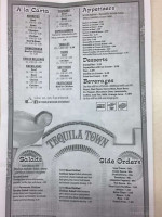 Mi-tequila Mexican menu