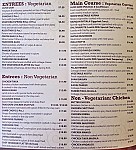 Namaste Bondi Indian Cusine menu