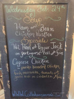 Callahan's Cafe And Coffee House menu