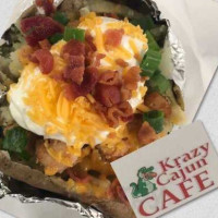 Krazy Cajun Cafe food