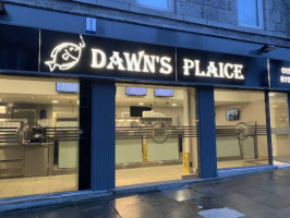 Dawn’s Plaice outside