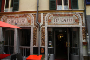 Peverelli's Bakery Pastries inside
