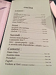Pizzeria Nuvola menu