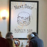 Next Door Burger food