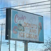 Cindys Donuts Ice Cream food