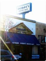 George's Greek Cafe outside
