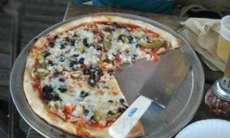 The Original Bizzaro's Famous New York Pizza food
