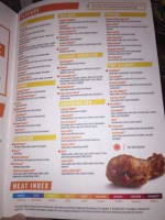 East Coast Wings Grill menu