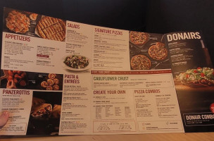 Pizza Delight menu