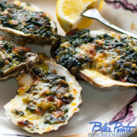 Blue Pointe Oyster Seafood Grill food
