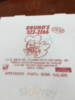 Bruno's Pizza outside
