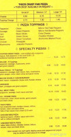 Pizza Wheel menu