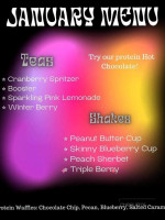 Nutrition Hub menu